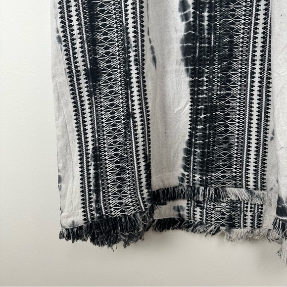 Leo & Sage Dress Size Large Resortwear Beachy Boho Vacation Embroidered Tie Dye - Picture 5 of 9